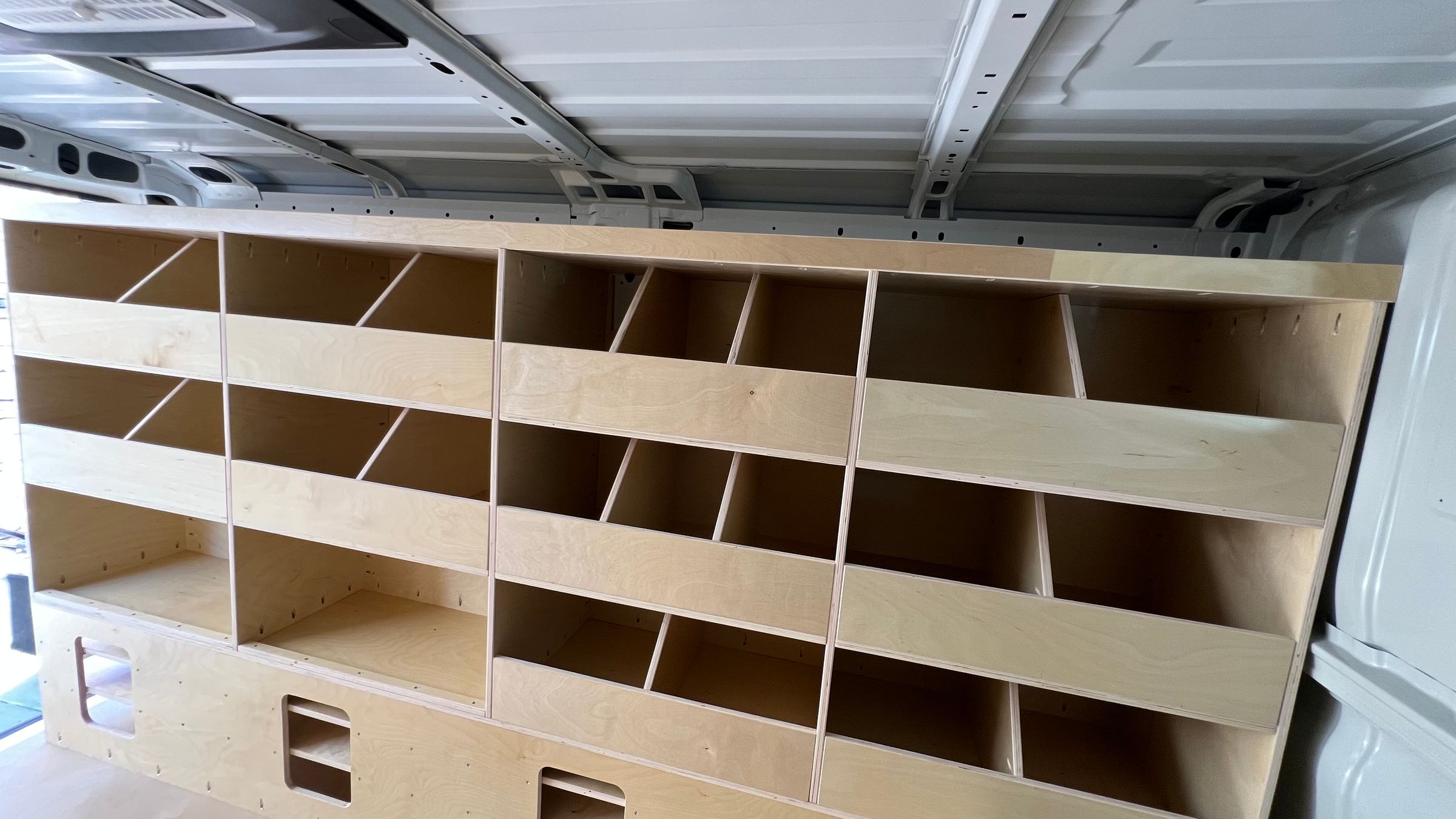 Ram ProMaster Low Roof — Plumbing Van interior