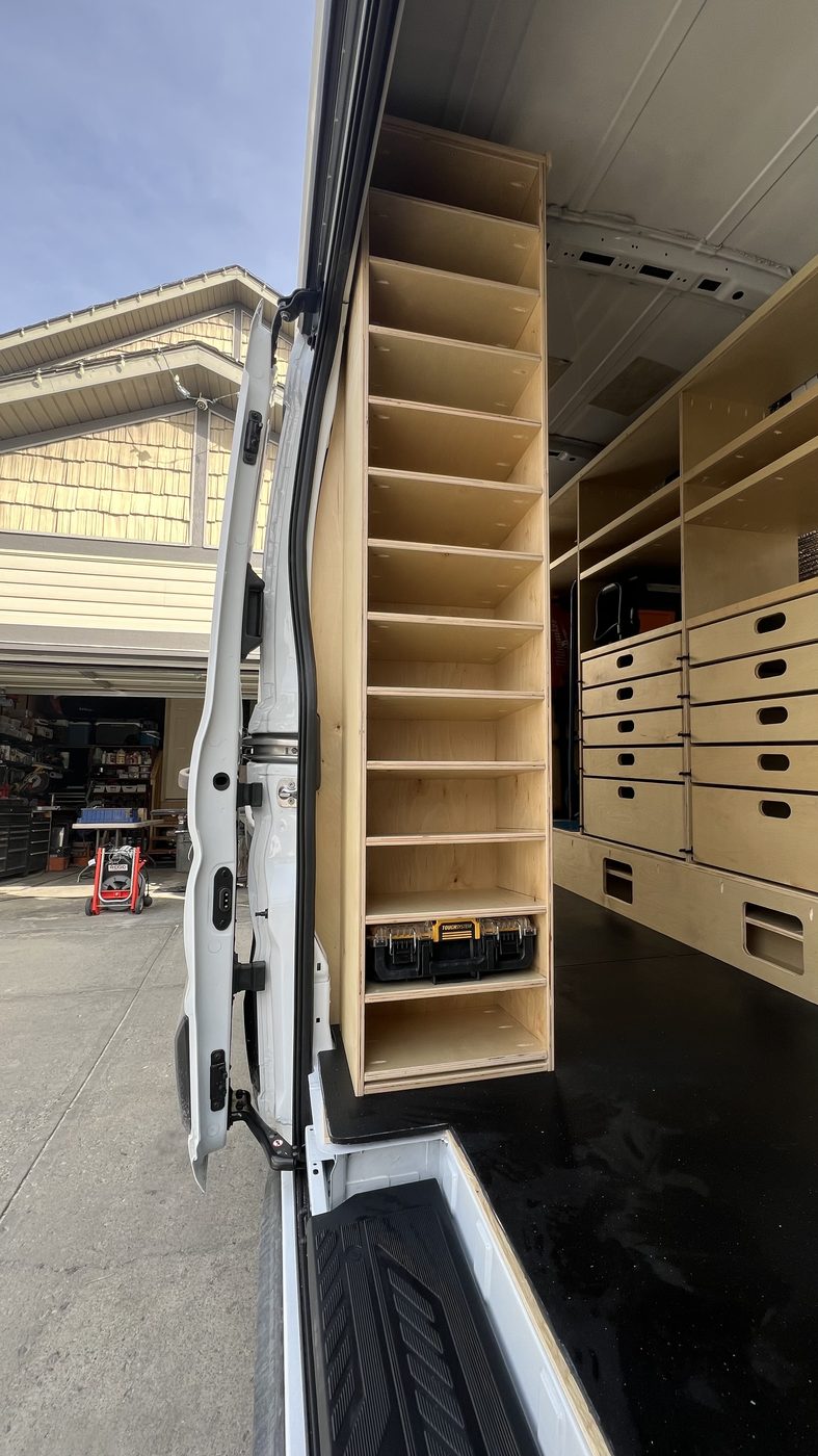 Ford Transit High Roof — Plumbing Van interior