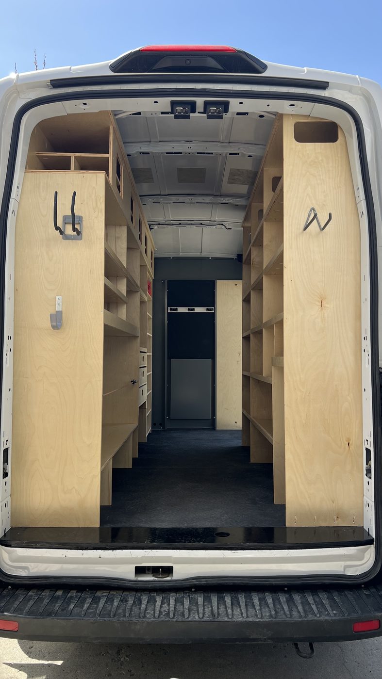 Ford Transit High Roof — Plumbing Van build 2